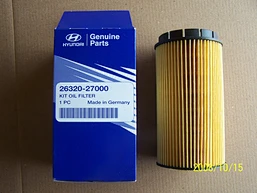 Factory price OEM 26320-27000 for car oil filter