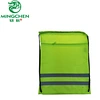 Polyester  Drawstring closure bag with reflective strap