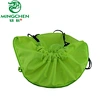 Polyester  Drawstring closure bag with reflective strap