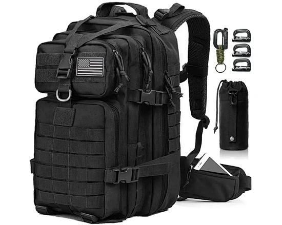 You can easily customize and organize your gear. Our Tactical Backpacks are perfect for military personnel, outdoor enthusiasts, or anyone who needs a functional backpack that can keep up with their lifestyle.