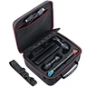 Made with high-quality materials and designed with functionality in mind, our bag protects your console from impacts, scratches, and water. With plenty of storage space and adjustable compartments, our bag can hold your console, controllers, cables, and o