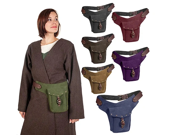 Made with high-quality leather and expert craftsmanship, it's both durable and fashionable. Whether you're running errands or out for a night on the town, our leather hip bag will perfectly complement your style.