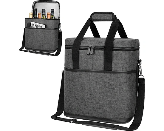 Our bags feature a built-in water bottle holder, keeping your favorite beverage within easy reach.  hether you're heading to work, school, or the gym, the Bag with Water Bottle Holder has got you covered.