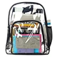 See through backpack