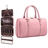 Multiple compartments and adjustable straps, this innovative bag allows you to easily store all of your favorite cosmetics and accessories in one convenient place. Designed to hang on a hook or door.