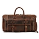 leather weekender bag