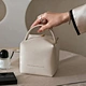 leather makeup pouch