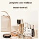 leather makeup pouch