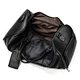 leather gym bag