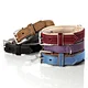 Leather dog collar is made of top layer cowhide, soft, flexible, and durable, which will not harm your dog's skin, and is comfortable to wear for a long time. Heavy duty 350lb pull power large dog collar, typically 3-5 years of use.