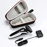 Electric razor checked bag