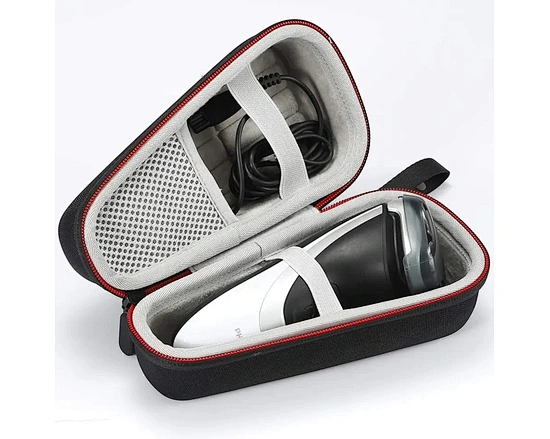 With its sturdy and compact design, our bag provides reliable protection for your electric razor during transportation. Made with high-quality materials, our products offer long-lasting durability and versatile functionality.