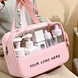 leather toiletry bag