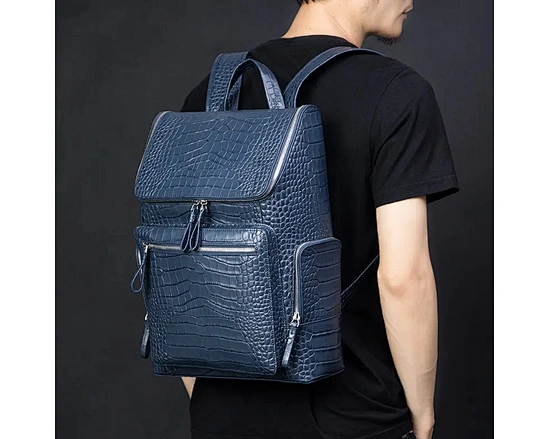 Our crocodile leather backpacks are the epitome of luxury and functionality. With ample storage space and comfortable straps, our crocodile leather backpacks are perfect for keeping your belongings organized and accessible.
