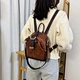 ladies leather backpack