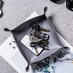 mens leather valet tray