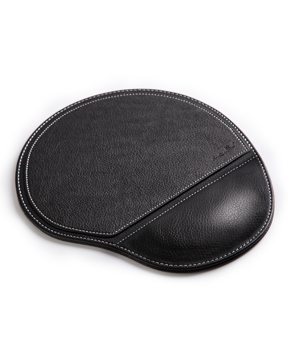 Non-Slip Leather Mouse Pad with Wrist Support