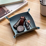 leather valet tray