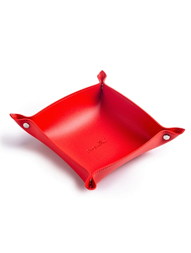 black valet tray