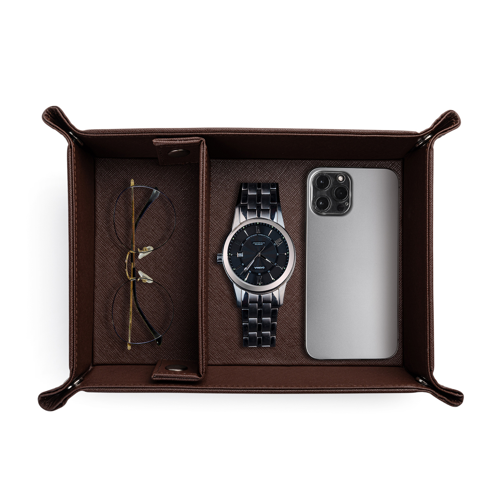 PU Valet Tray Pattern for Women and Men
