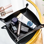 black valet tray