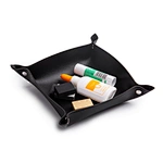 black valet tray