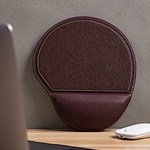Brown Leather Mouse Pad