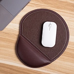 Brown Leather Mouse Pad