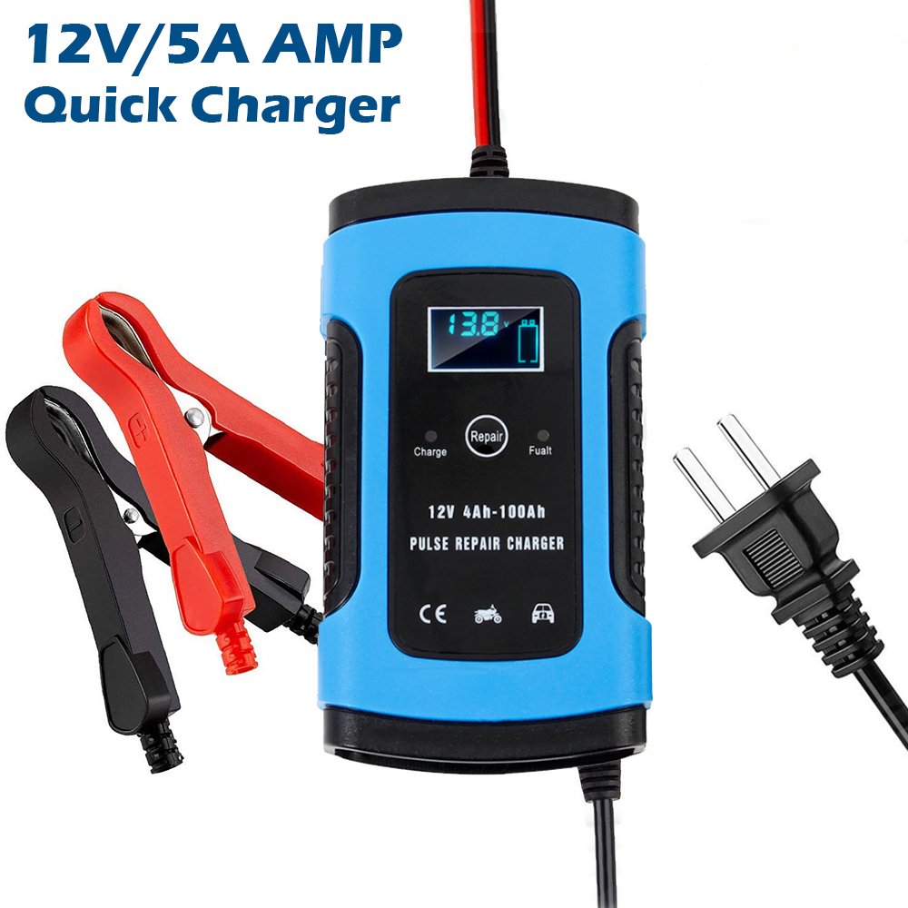 Marine 12 Volt Battery Charger With Intelligent Cooling System