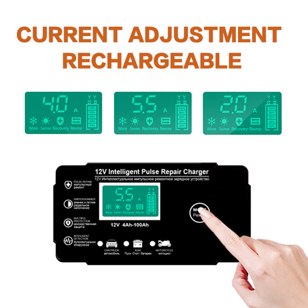 Chargeur de batterie au plomb 12 volts 6 A pour bateau