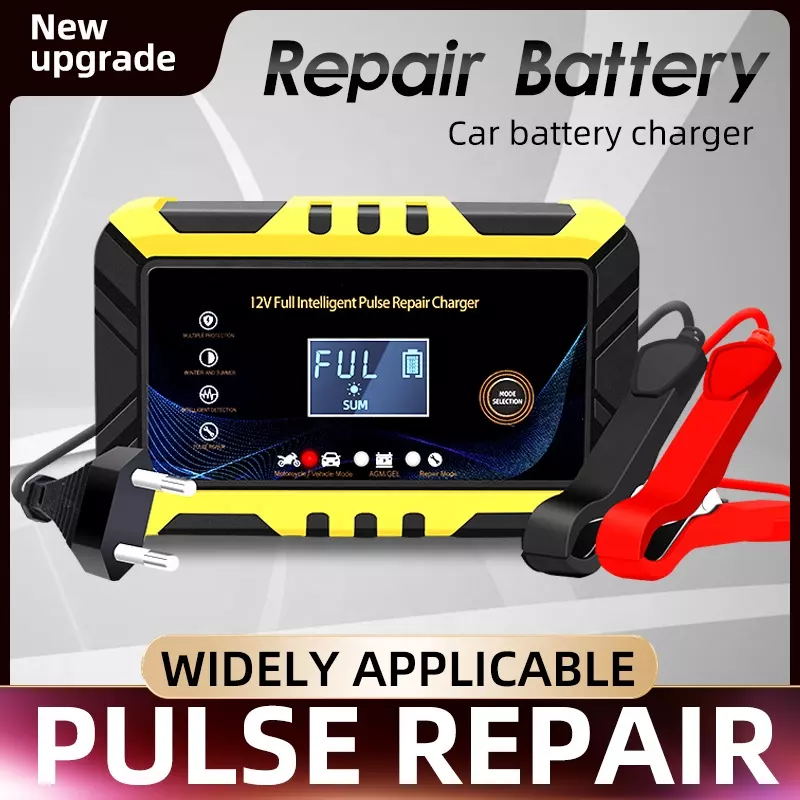 12V Vehicles Lead-acid/ Lithium Battery Charger
