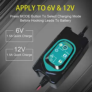 6V/12V battery charger for boats and trucks