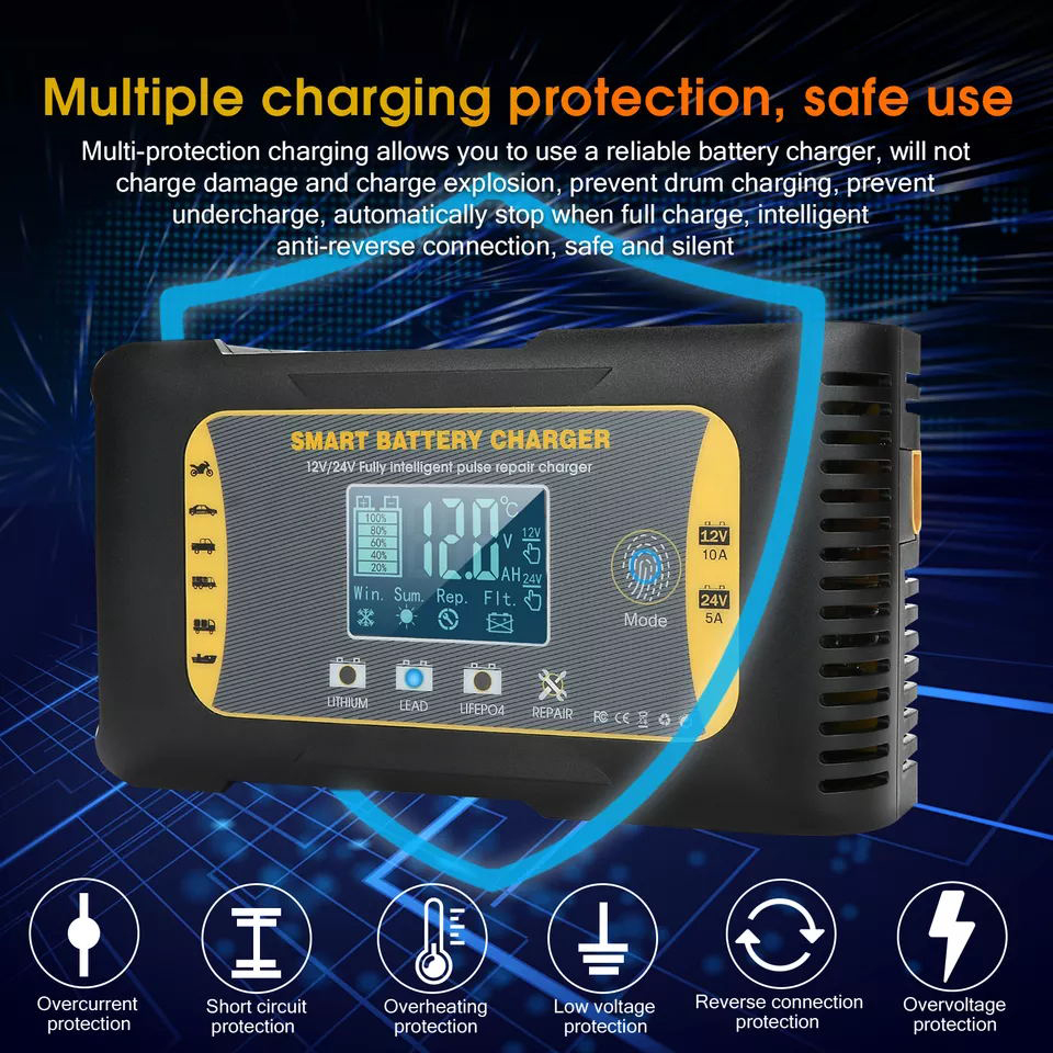 Boîte de démarrage au lithium 12 volts