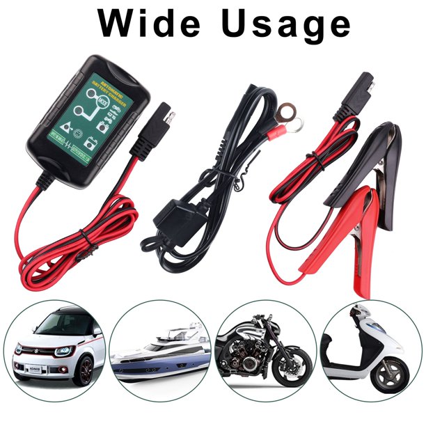 12V vehicle trickle charger maintainer