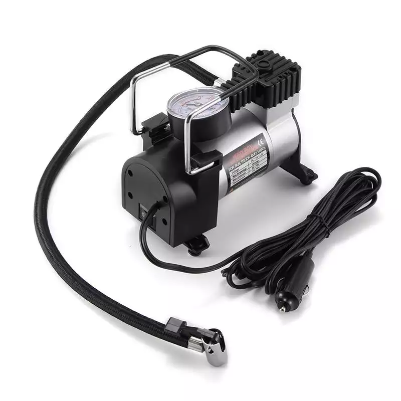 Portable 12v air inflator pump for car tires