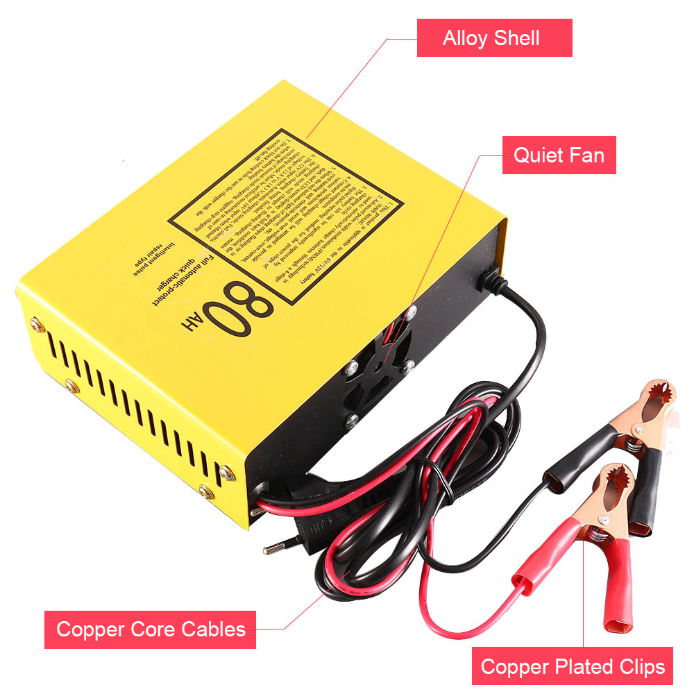Chargeur d'entretien automatique pour batterie déficiente et batterie basse tension