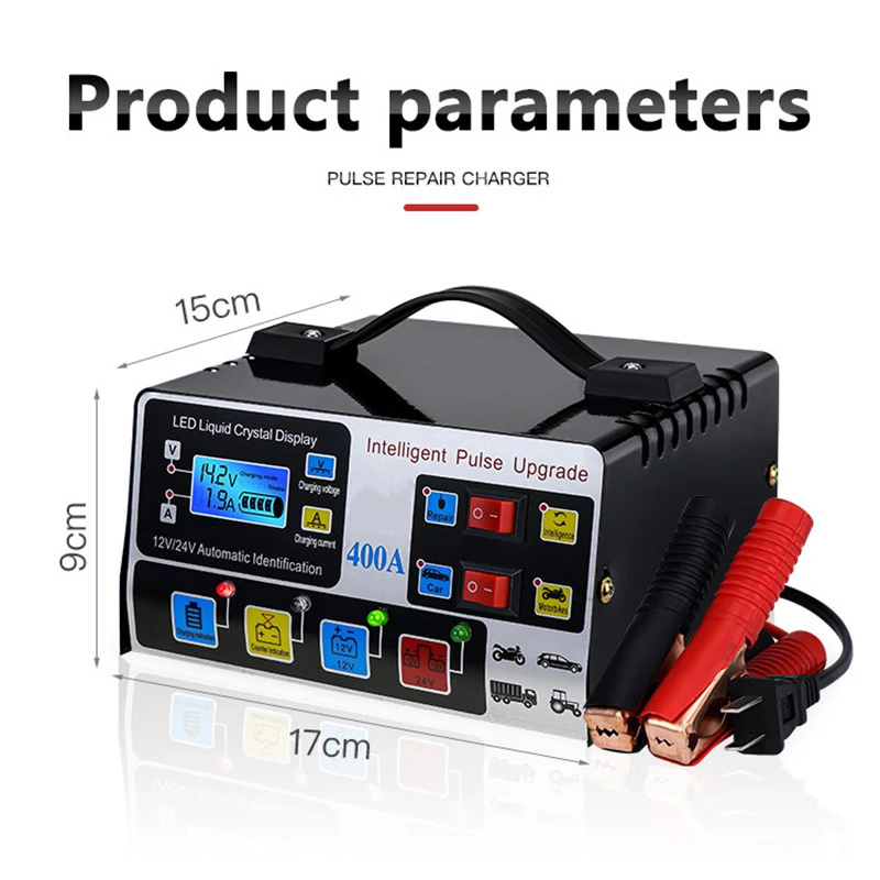 7-8A Automotive Manual Lead-acid Battery Charger