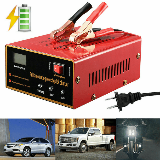 Automatic Battery Charger For 12v /24v 3ah-200ah Lead Acid Battery