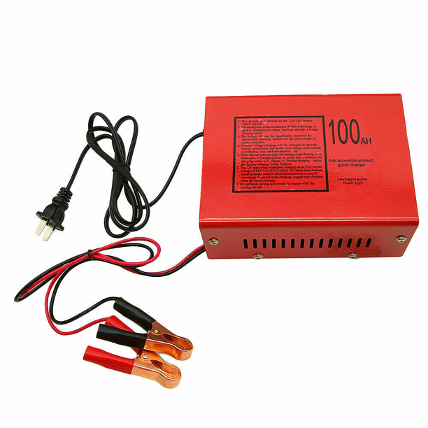 Automatic Battery Charger For 12v /24v 3ah-200ah Lead Acid Battery