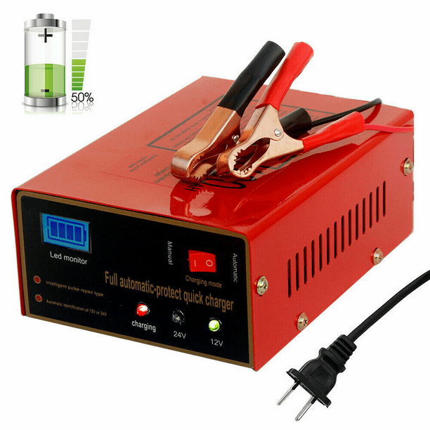 Automatic Battery Charger For 12v /24v 3ah-200ah Lead Acid Battery