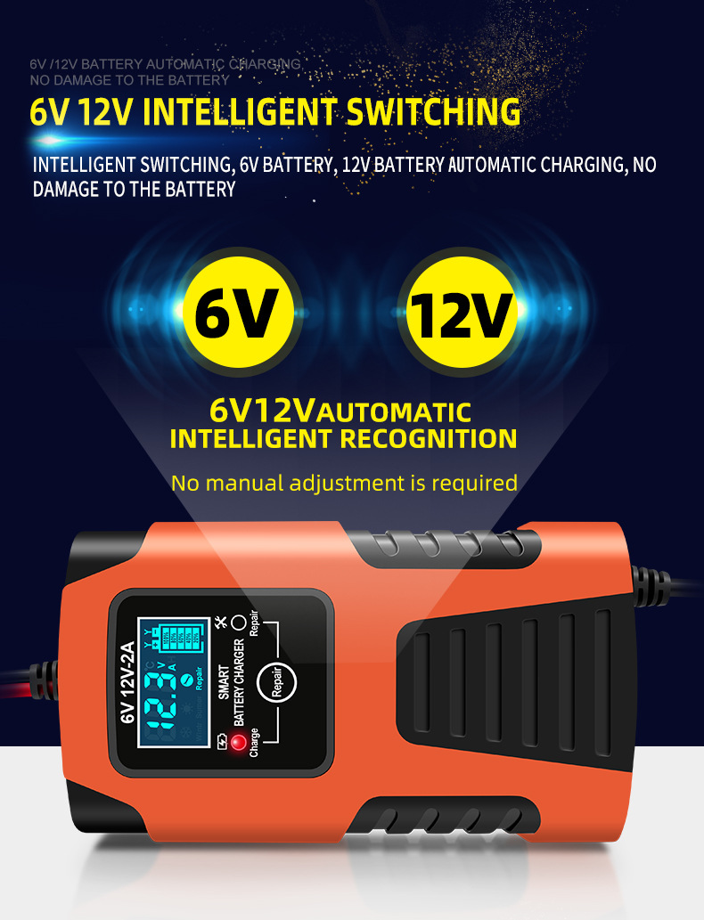 manual car battery charger