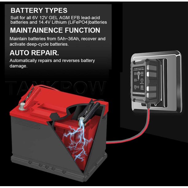 rv battery charger maintainer