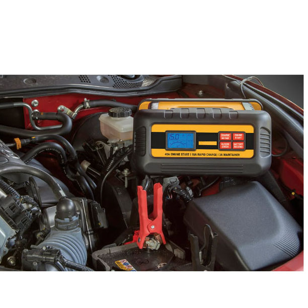 Quick 12v Battery Charger For Marine Battery