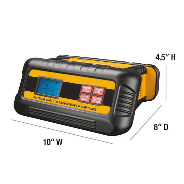 Quick 12v Battery Charger For Marine Battery