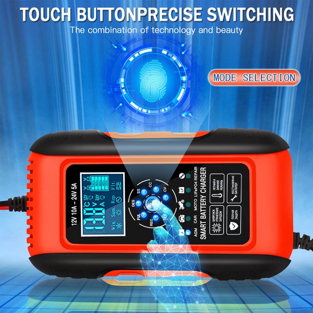 12V 10A dc battery charger