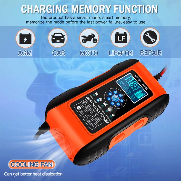 12V 10A dc battery charger
