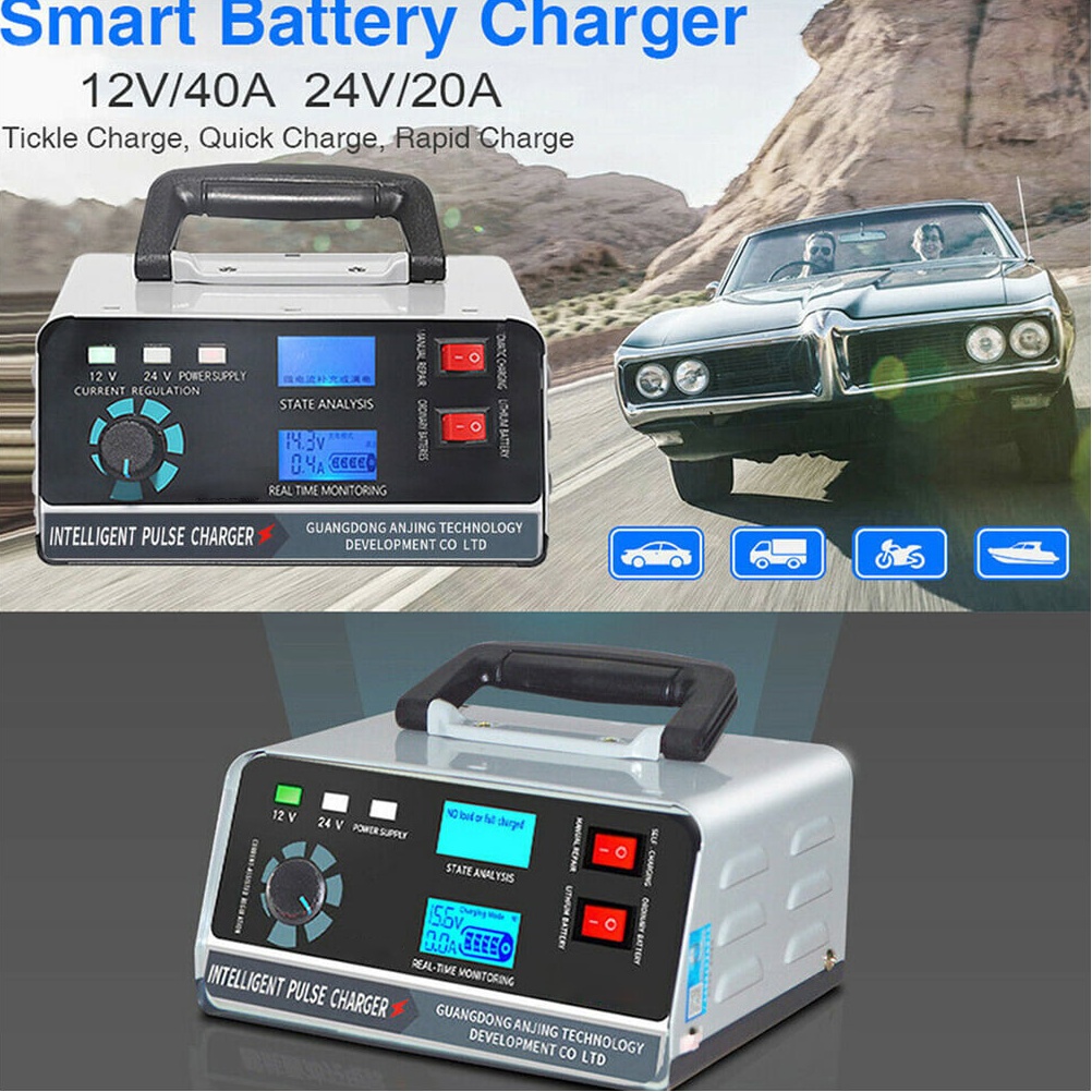 24V smart battery charger