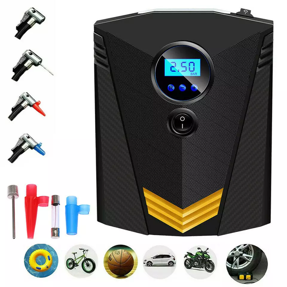 Portable Air Inflator with Auto Shut Off