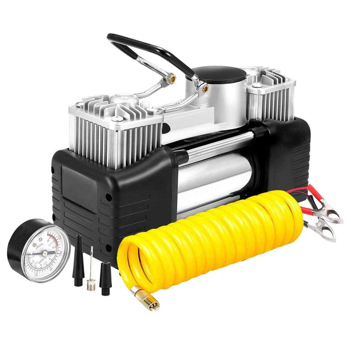 Direct drive dual stage air compressor 12v 150PSI