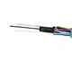 Armoured fiber cable